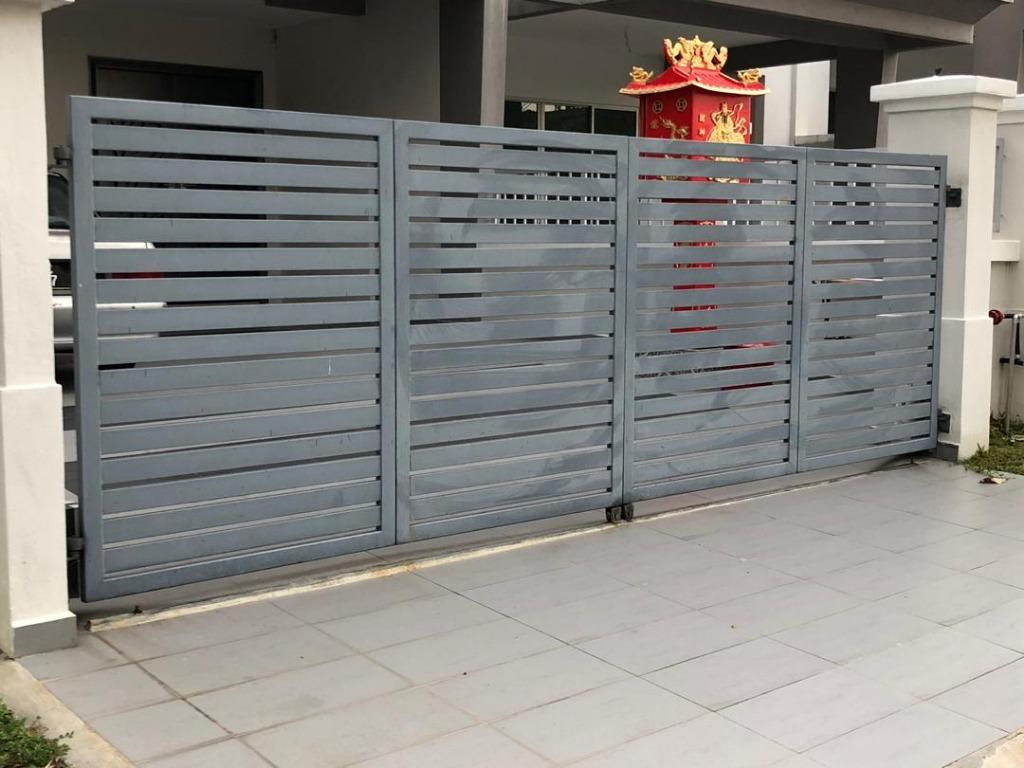 Gate Pagar Rumah Baru 2020 1 Home Furniture Others On Carousell