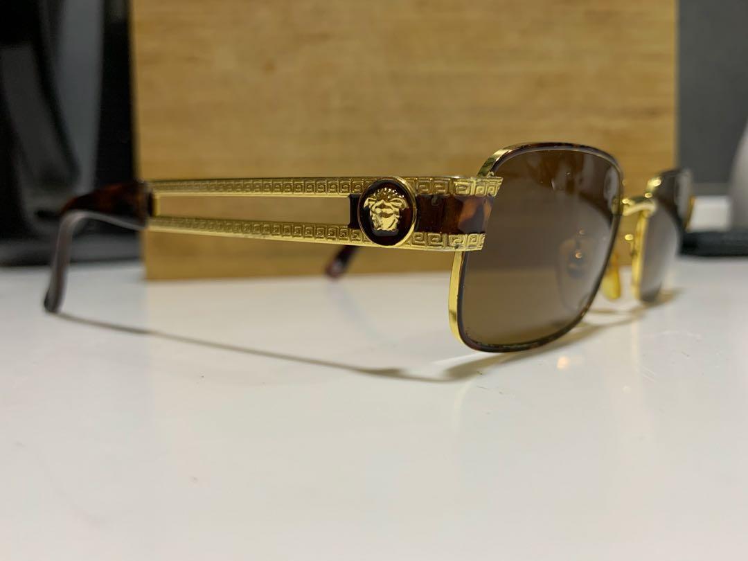 Vintage versace 2025 sunglasses men