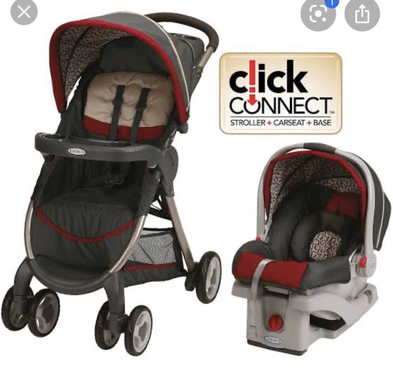 graco click connect stroller and car seat
