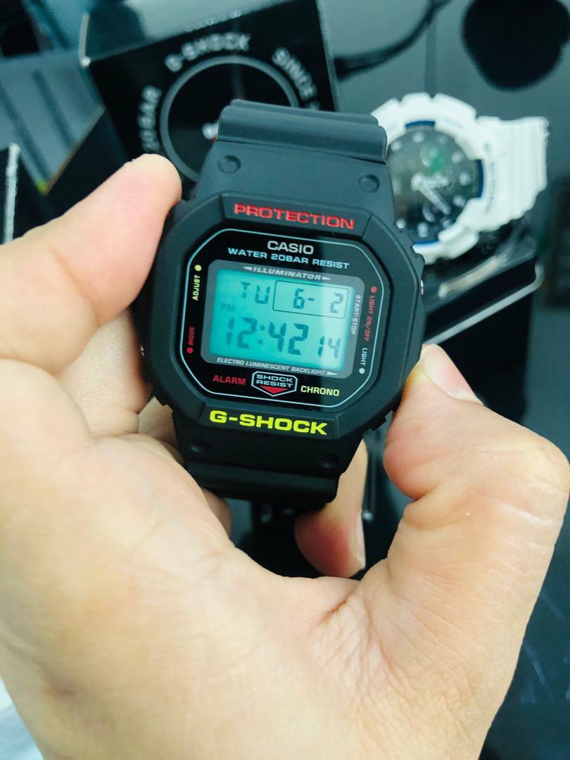 Gshock dw5600 petronas NIB RM370 Men s Fashion Watches