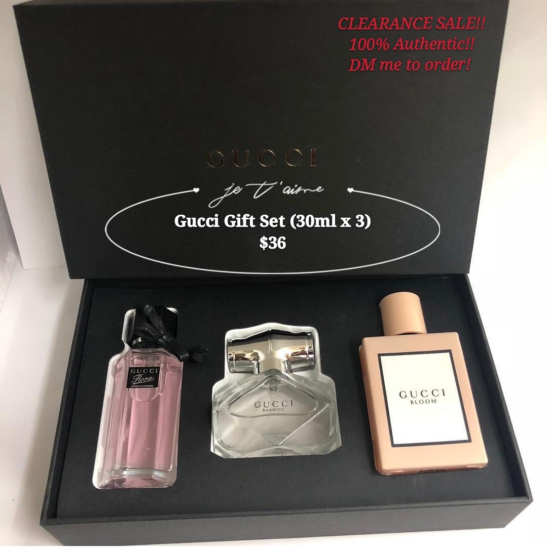 gucci perfume box set