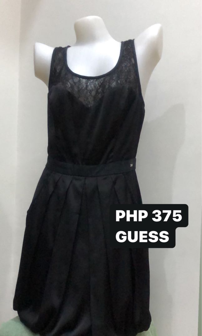 guess black dress