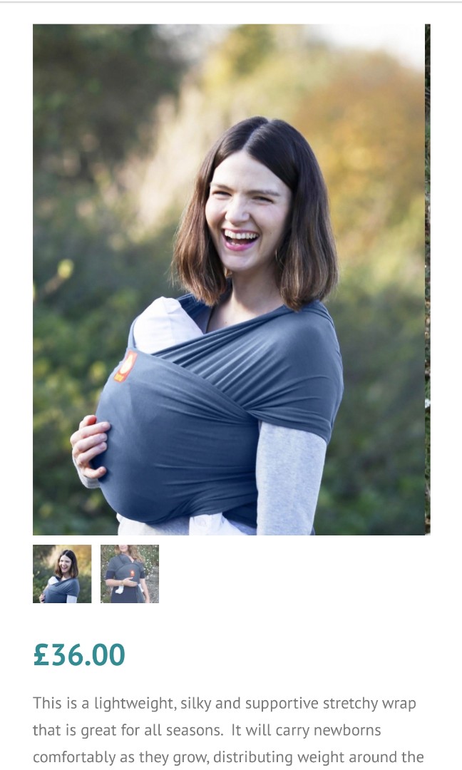 hana baby wrap breastfeeding