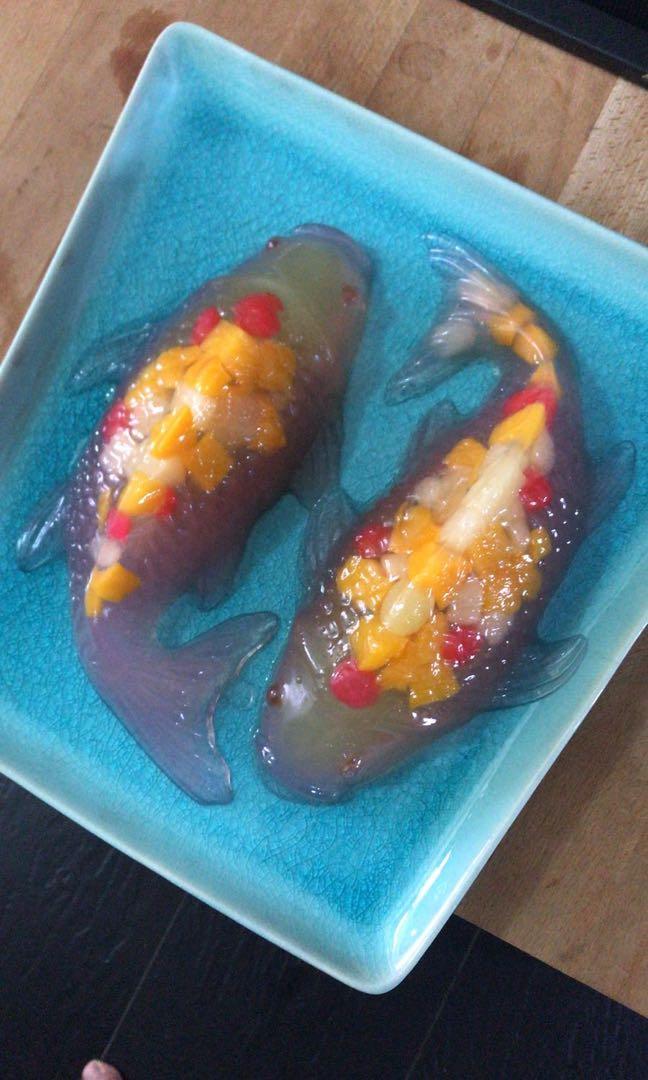 Koi fish cheap food homemade