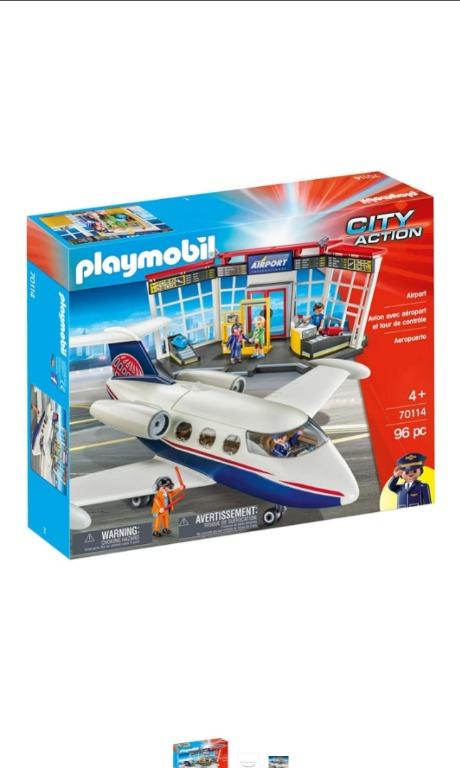 HOT PLAYMOBIL 70114 Airport Plane Video Gaming Gaming