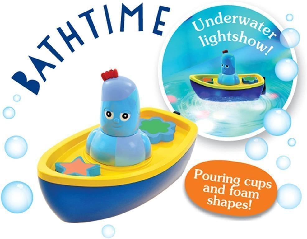 iggle piggle light up bath boat