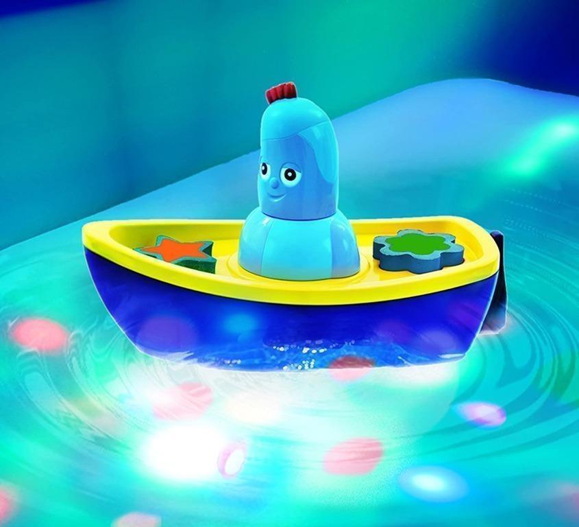 iggle piggle light up bath boat