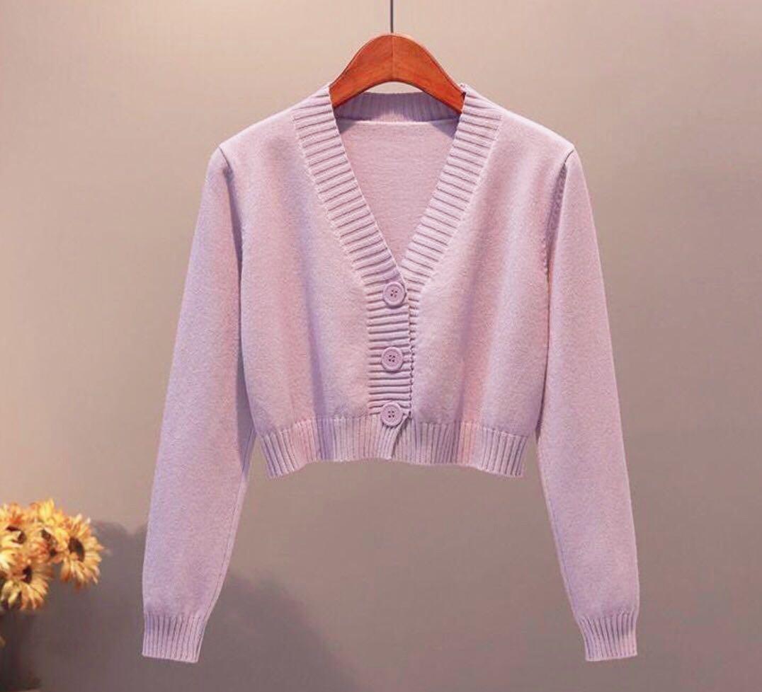 jennie purple cardigan