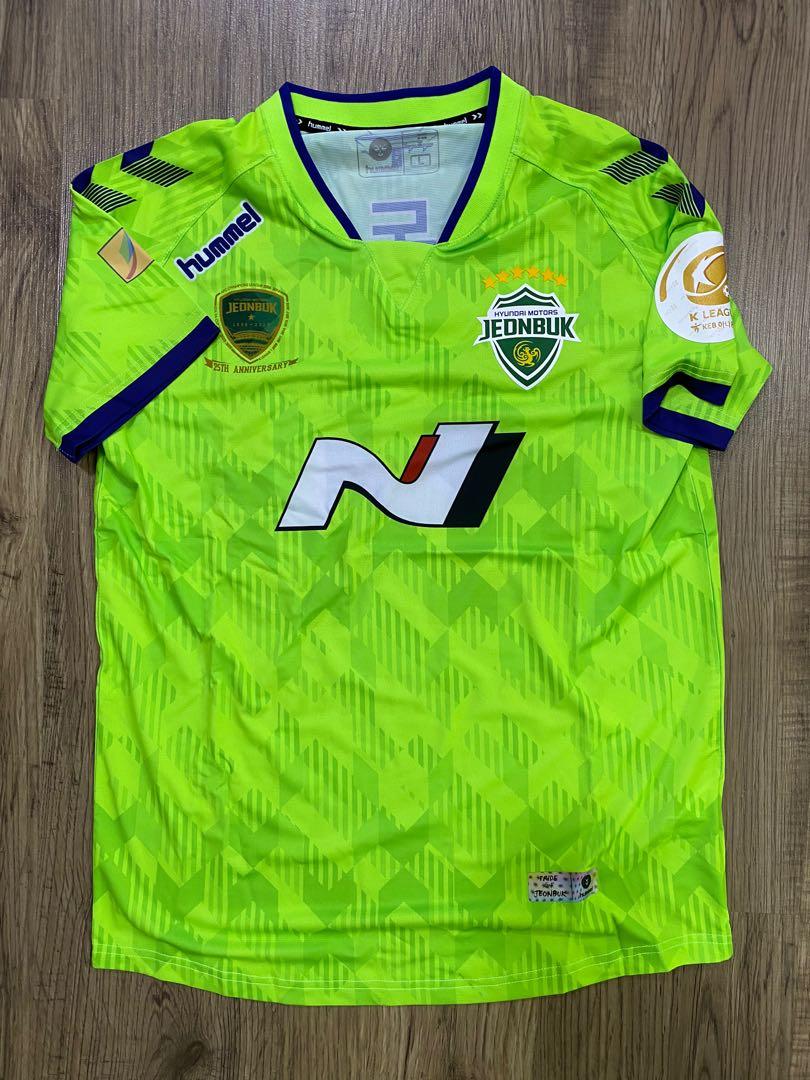 JEONBUK MOTORS FC 2019 HUMMEL HOME PLAYER JERSEY LEE DONG GUK Sports Equipment Bicycles Parts Parts Accessories on Carousell