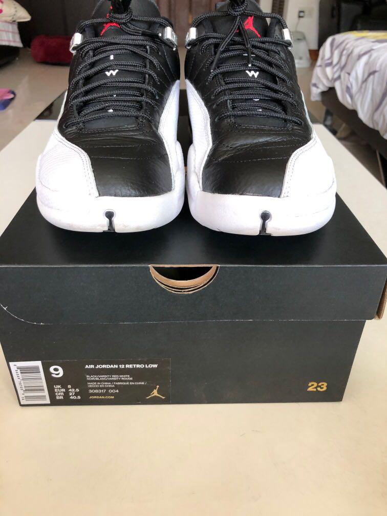 jordans 12 size 4