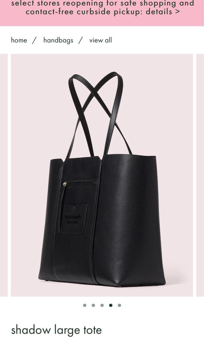 kate spade shadow large tote