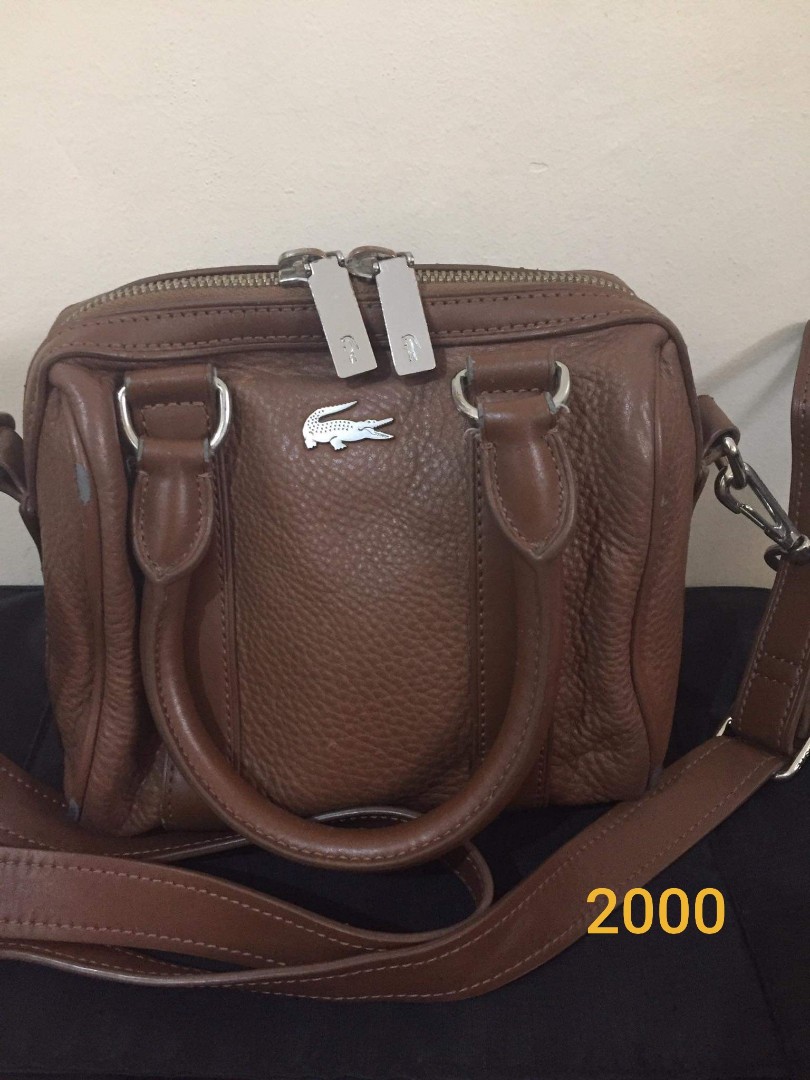 lacoste mini sling bag