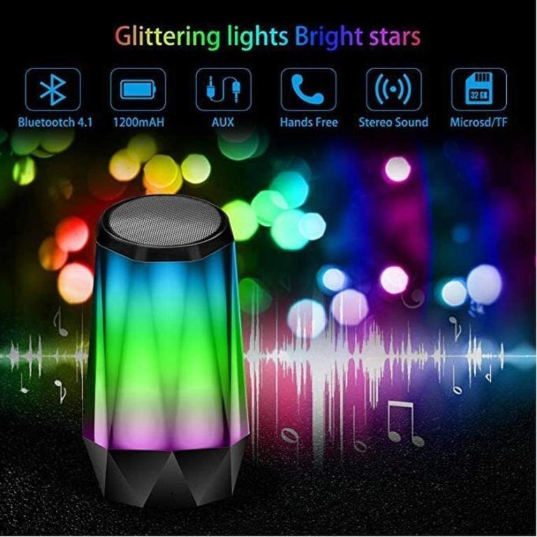 bluetooth crystal colorful night lights