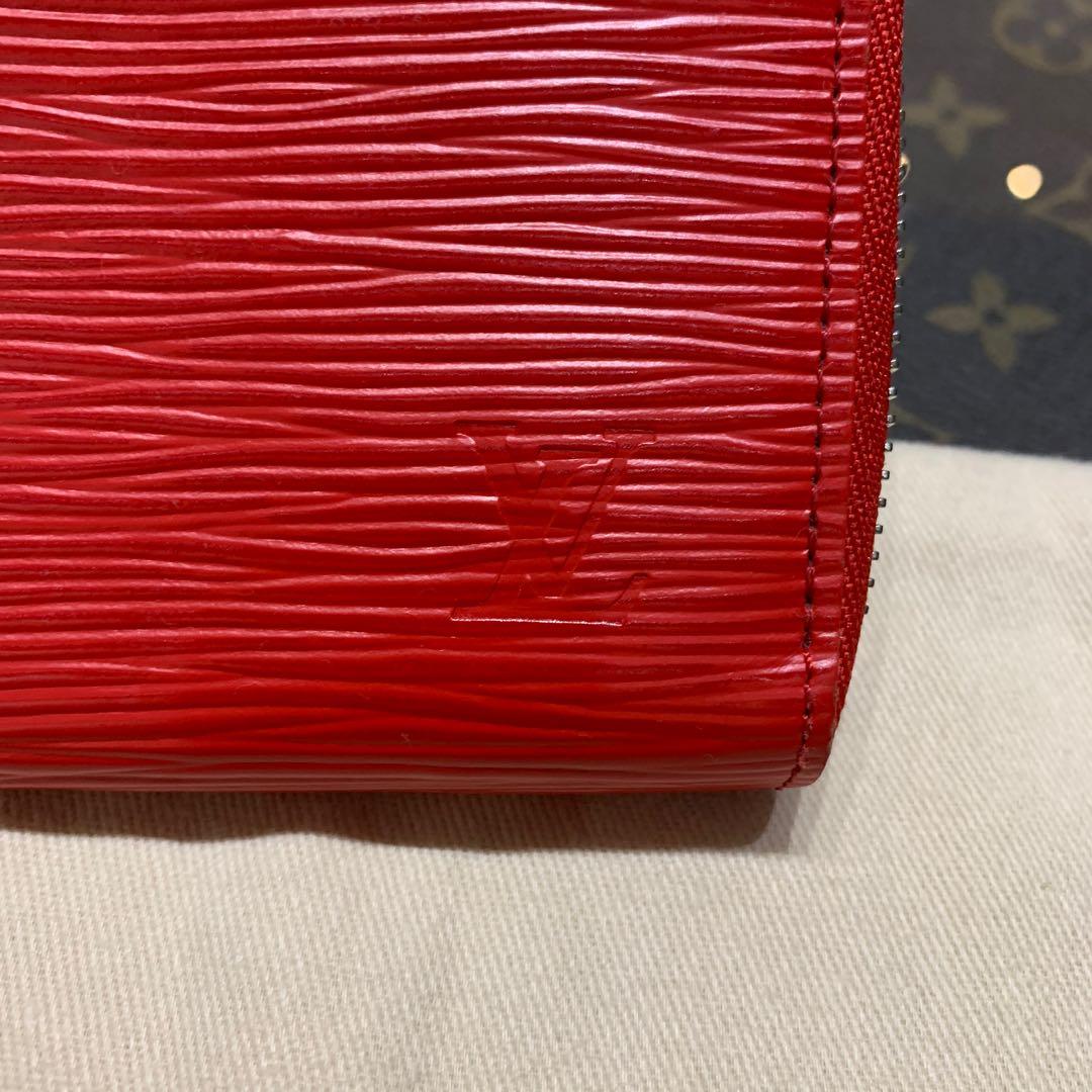 Louis Vuitton Clemence Epi Coquelicot Wallet, Luxury, Bags & Wallets, Wallets on Carousell