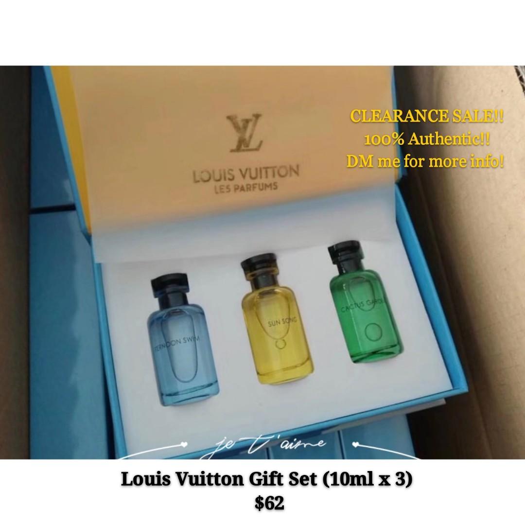 PO Louis Vuitton Perfume Gift Set