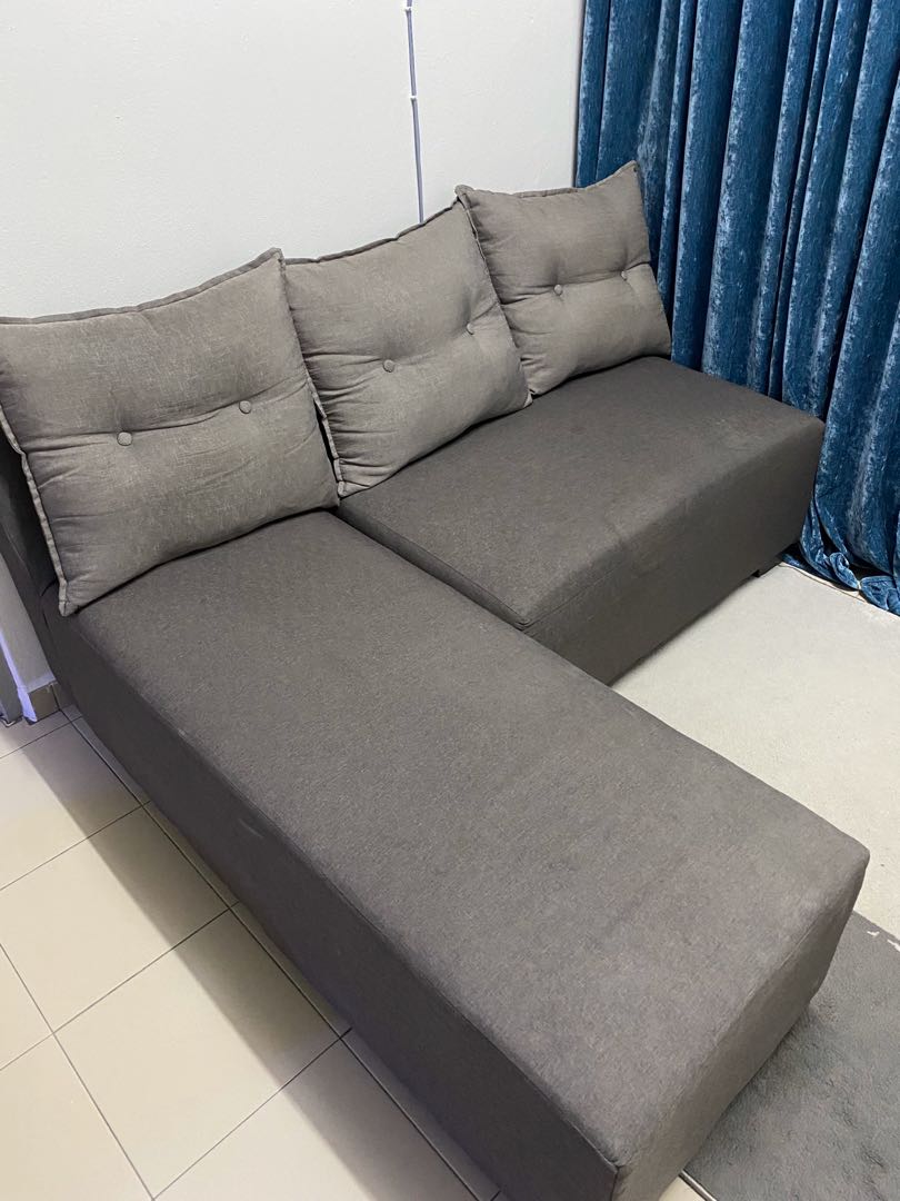 L shape sofa cheap set small size