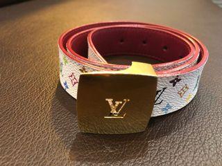 Original Lv multicolored belt