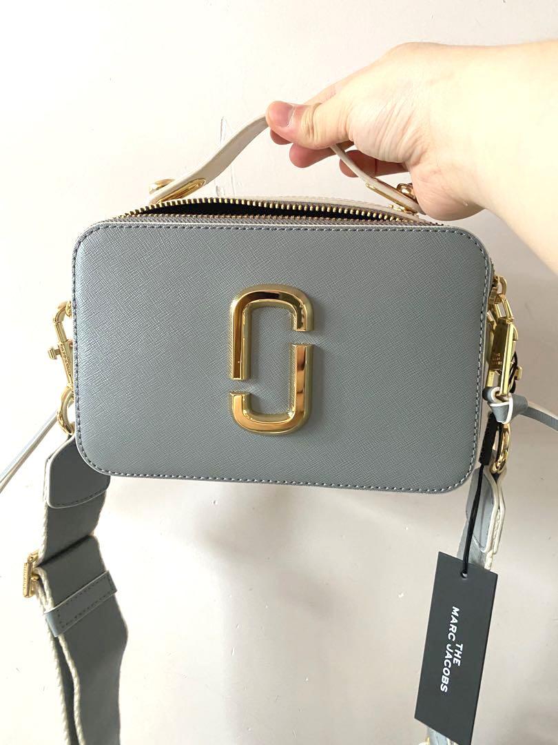 Marc Jacobs Snapshot Camera Bag Large Rock Grey in Gray