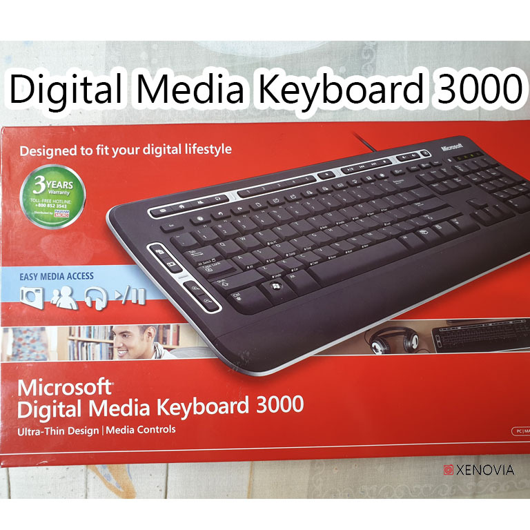 Microsoft Digital Media Keyboard 3000, Computers & Tech, Parts