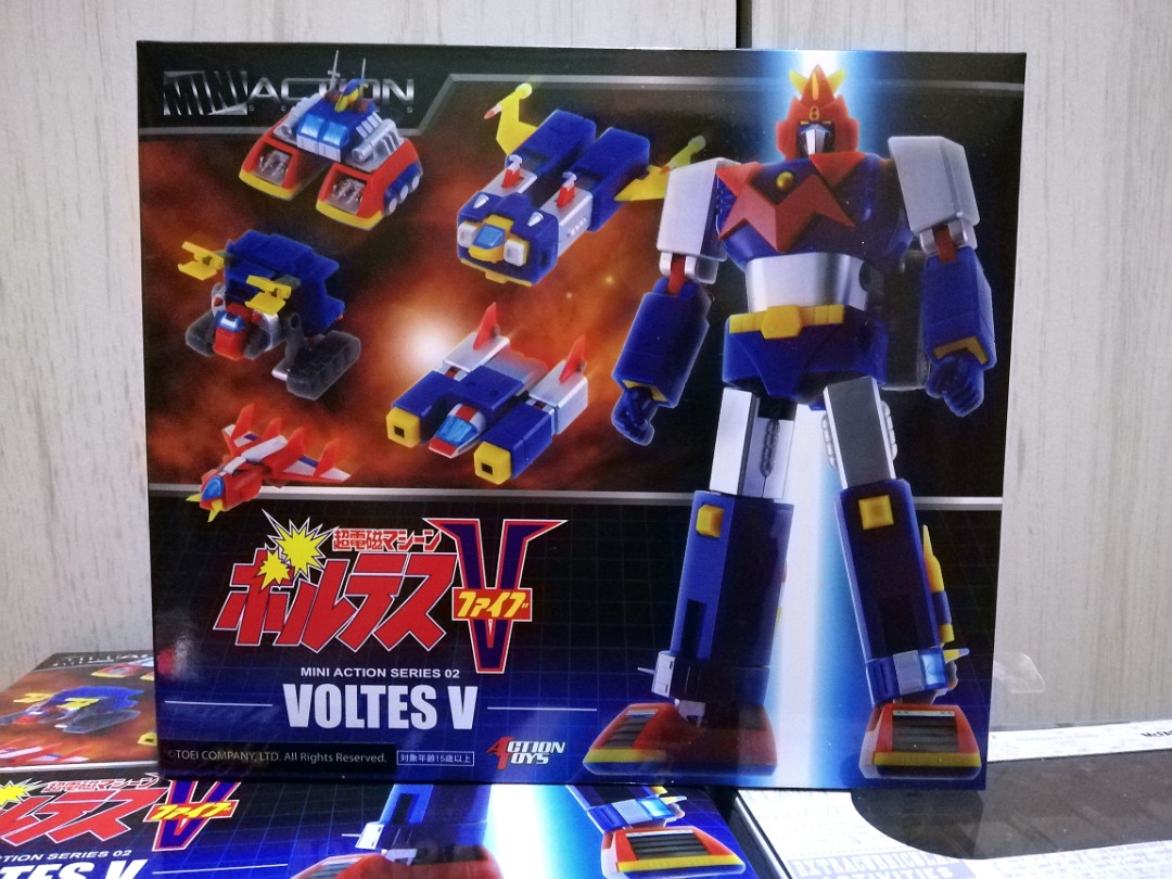 Mini Action Series Voltes V Hobbies Toys Toys Games on Carousell