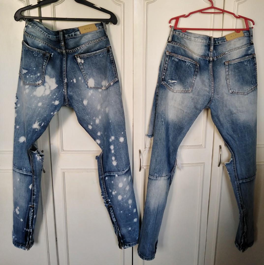 MNML M1 Jeans, Men's Fashion, Bottoms, Jeans on Carousell