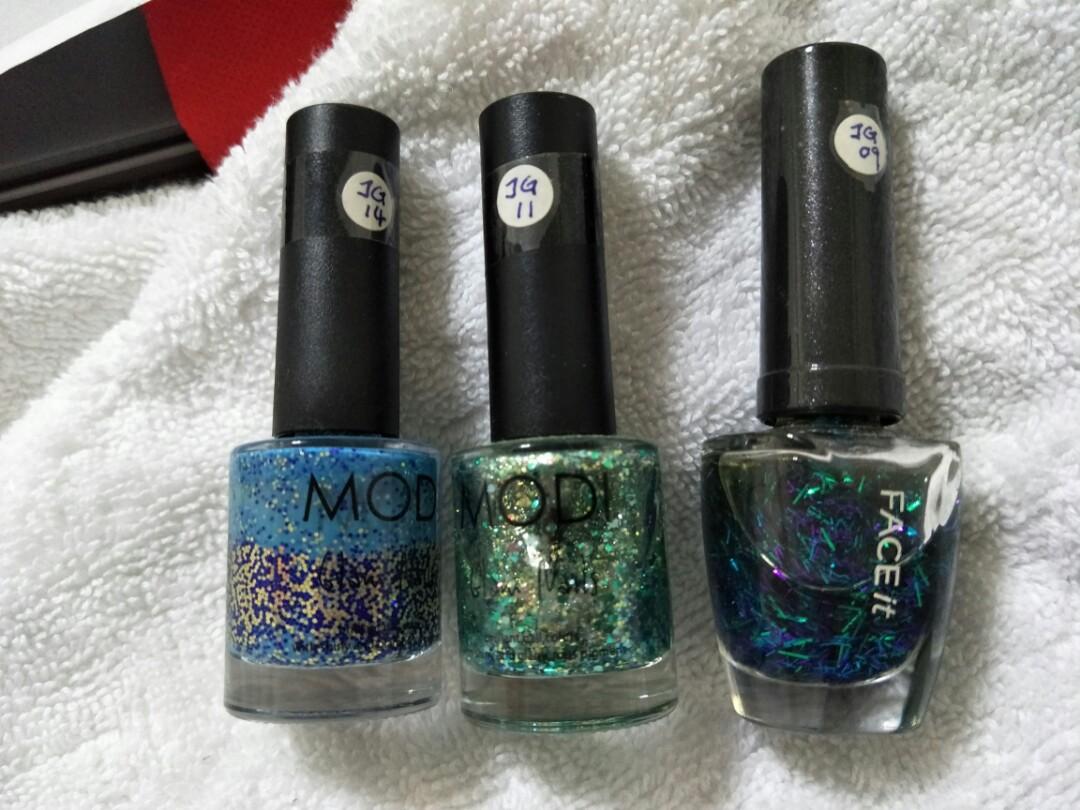 Modi Glitters Nail Polish Health Beauty Hand Foot Care On Carousell