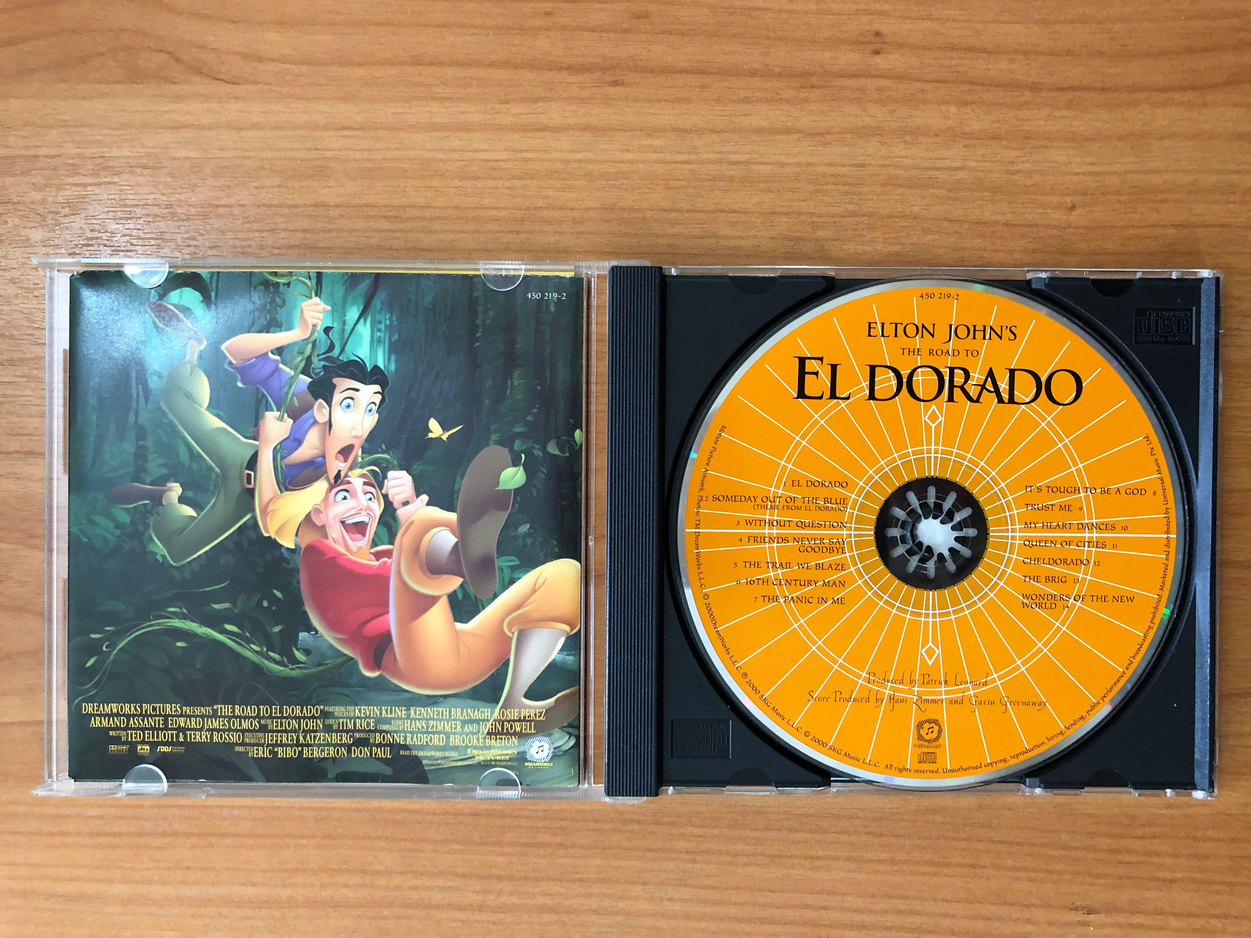 Movie Soundtrack - The Road to El Dorado, Hobbies & Toys, Music & Media