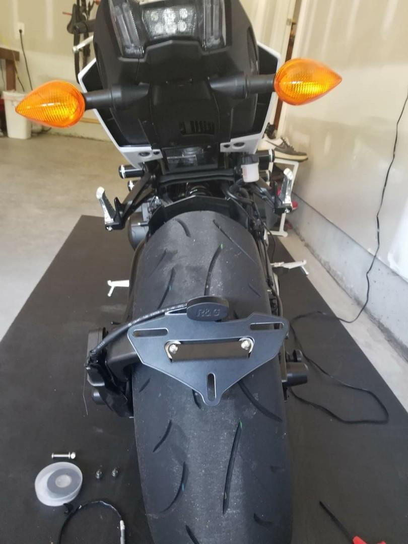 MT 09 R G Tail Tidy 2017 2020 Motorcycles Motorcycle