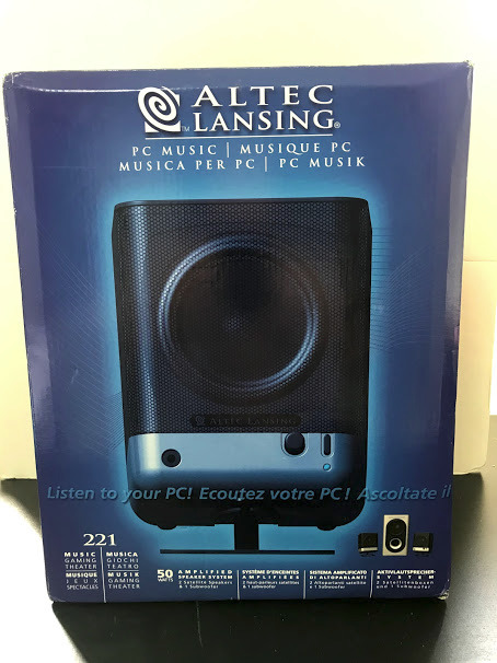 altec lansing stereo