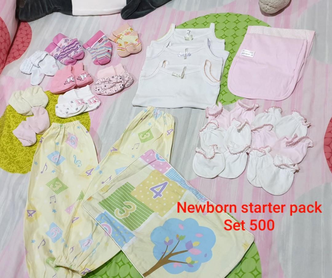 Newborn Starter Set Babies Kids Babies Apparel On Carousell