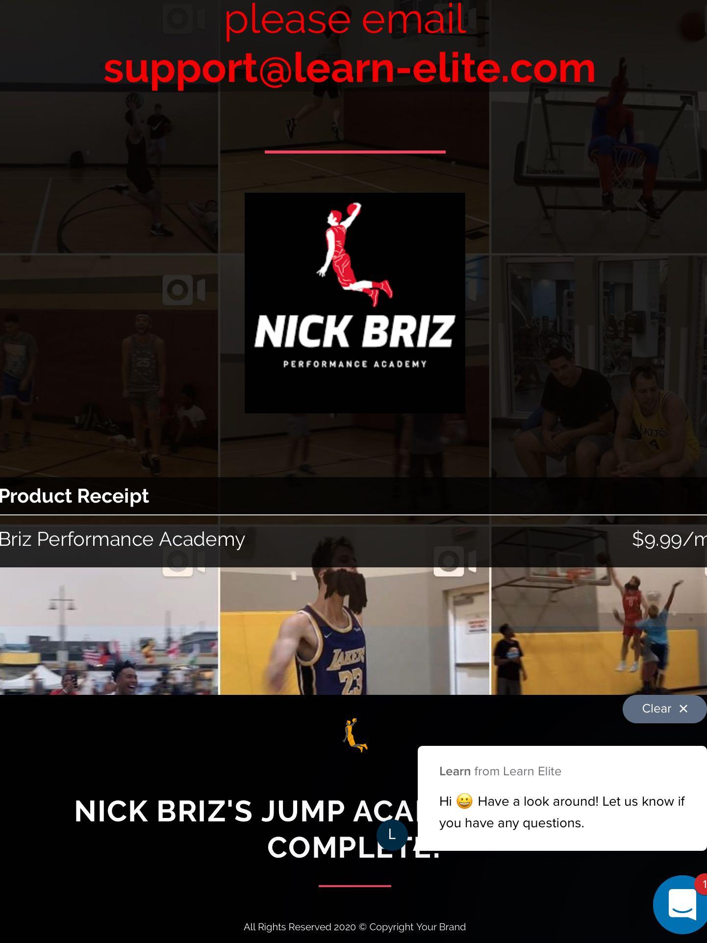 Nick Briz S Workout Package Sports Braces Supports On Carousell