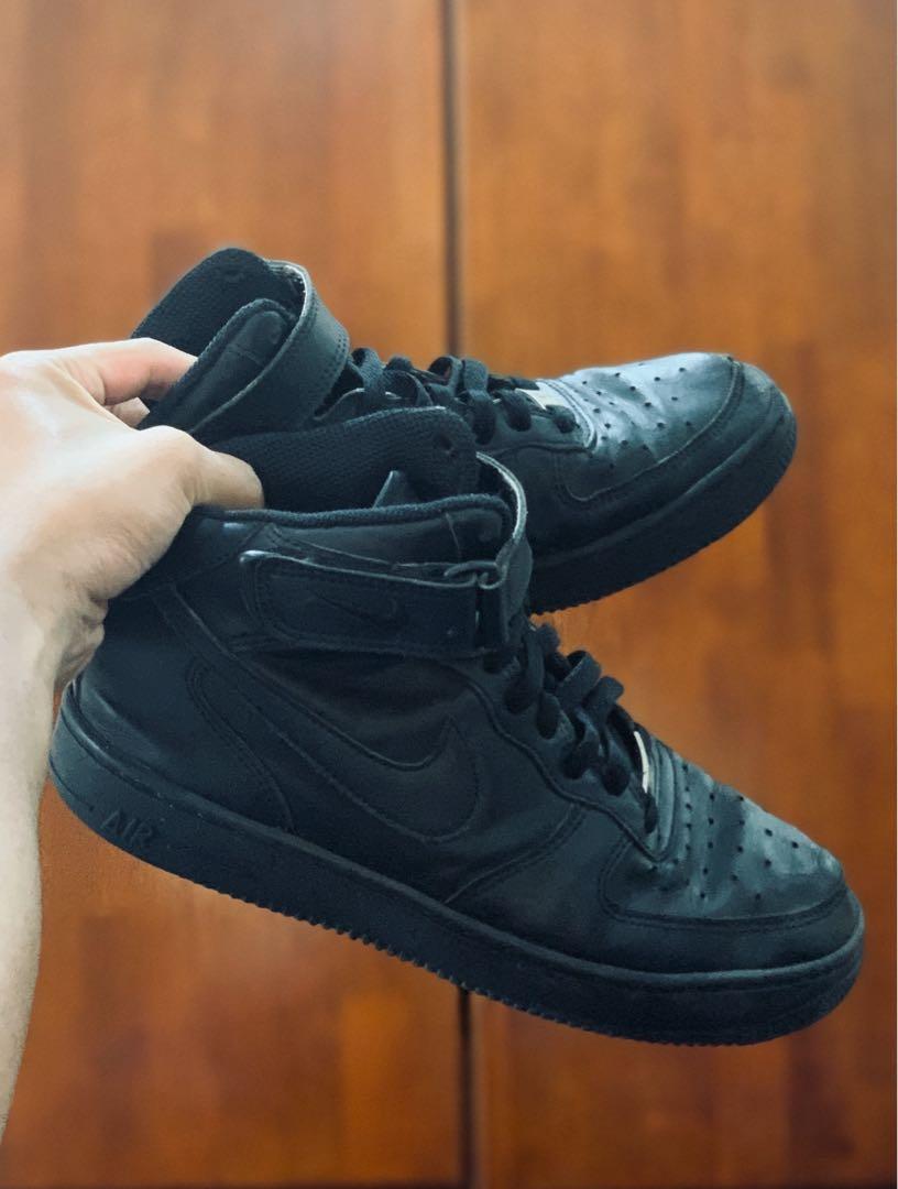 Nike Air Force 1 82' All Black #Duit4Raya, Men's Fashion, Footwear,  Sneakers on Carousell