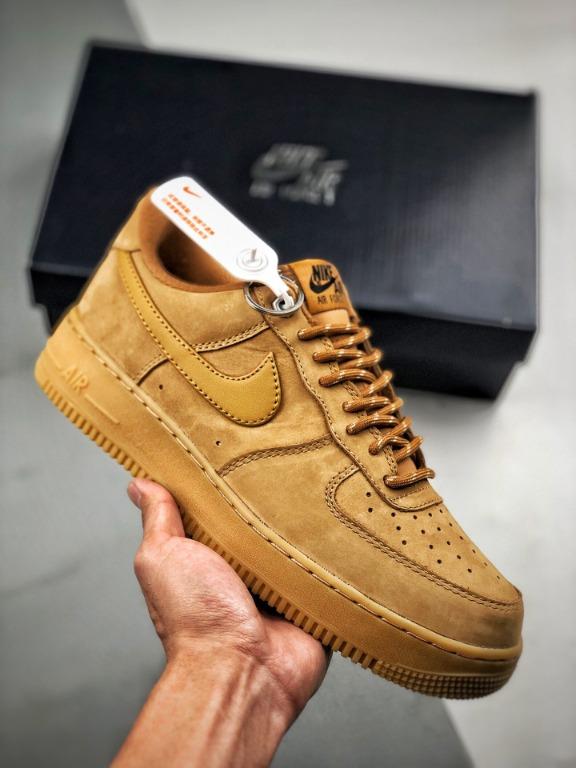 nike air force wheat low