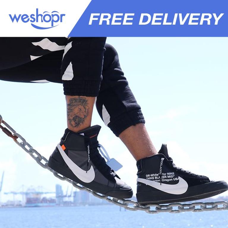 nike x off white blazer mid grim reaper