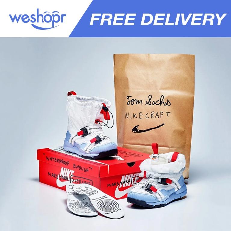 Nike Mars Yard Overshoe Tom Sachs Men s Fashion Footwear