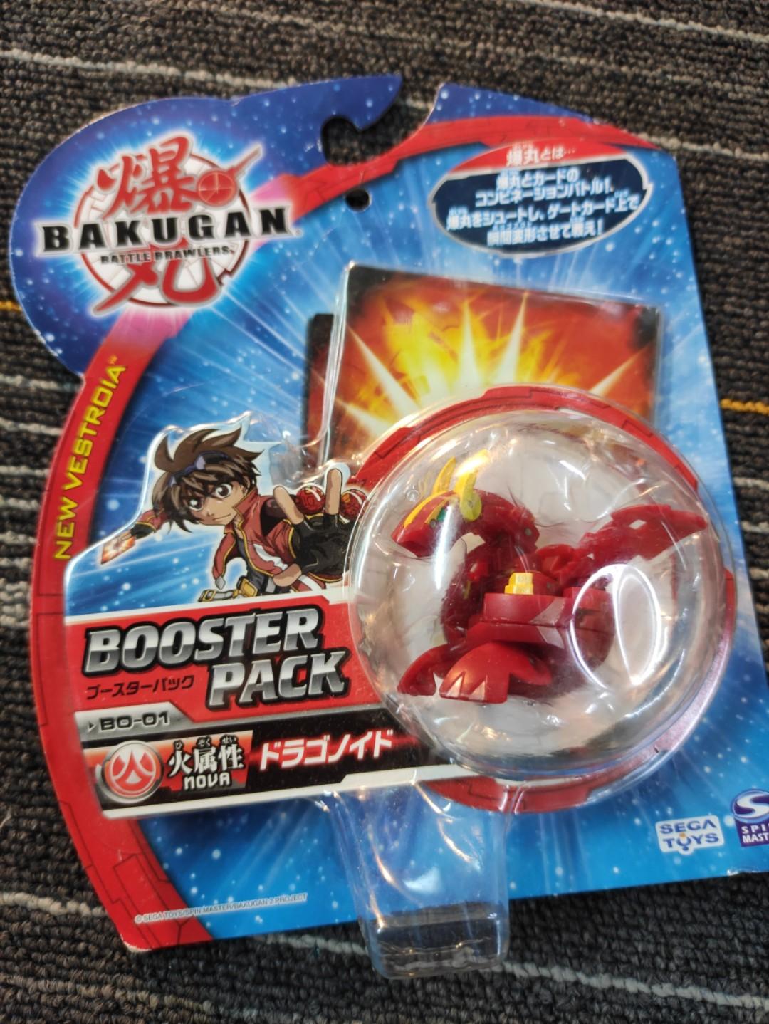 最後1件) $88/1件~ 原裝正貨SEGA TOYS 爆丸連卡BO-01, BAKUGAN BATTTLE 