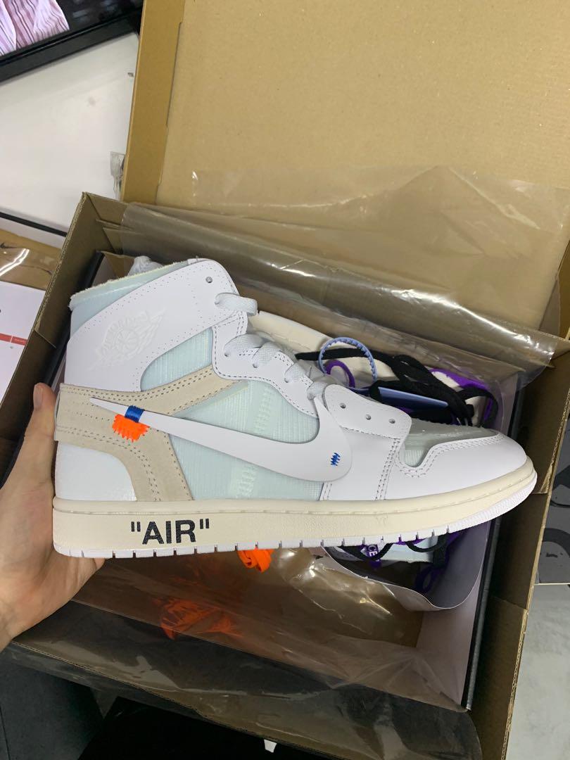 Air jordan 1 off cheap white nrg