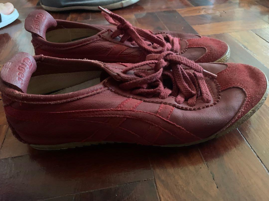 tiger red shoes