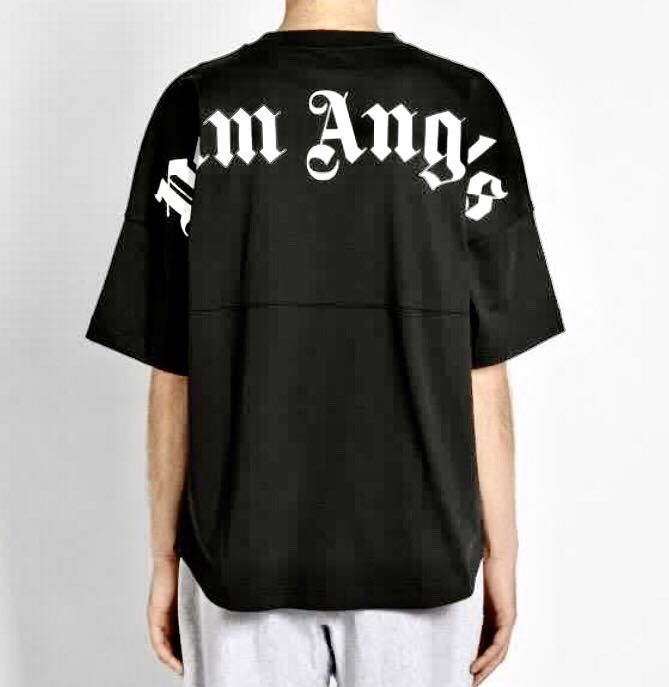 Palm angels neck tee clearance