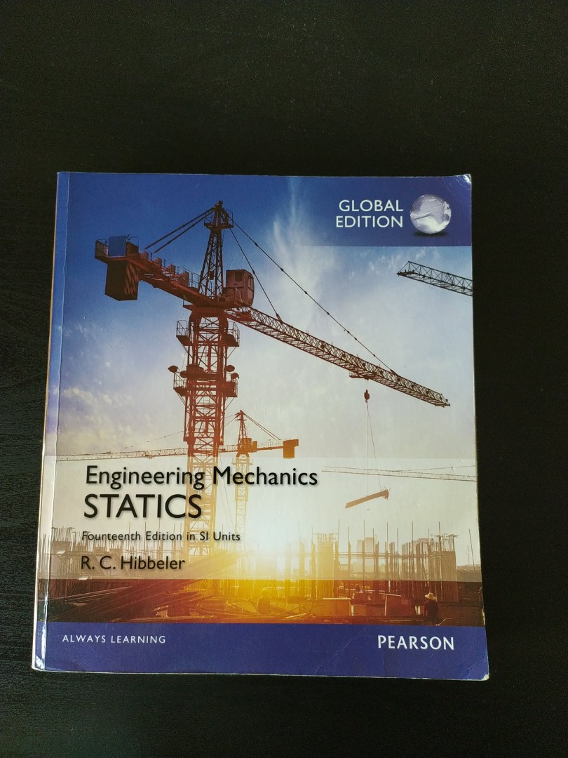 Pearson Engineering Mechanics Statics Fourteenth Edition in SI Units