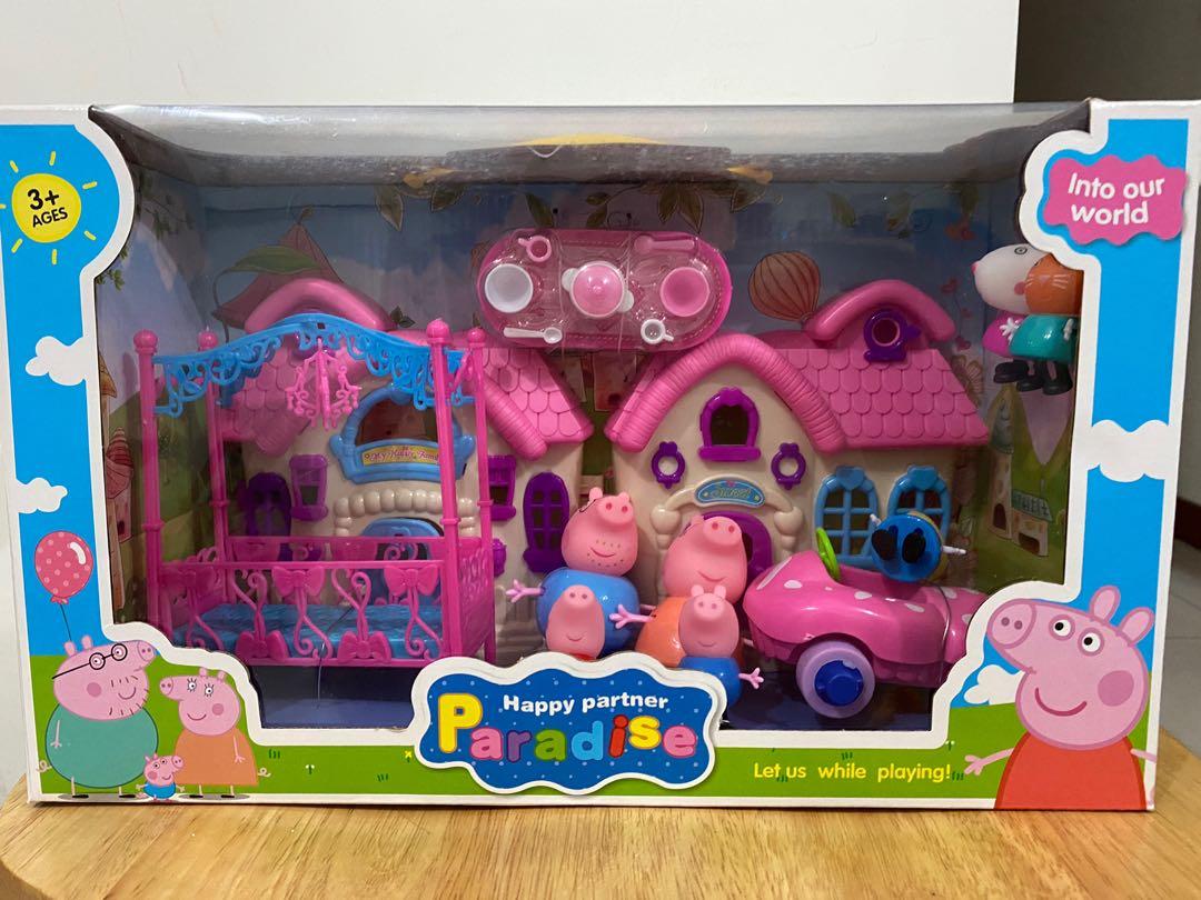 Peppa Pig - House set ( with 7 figurines and car ), Babies ...