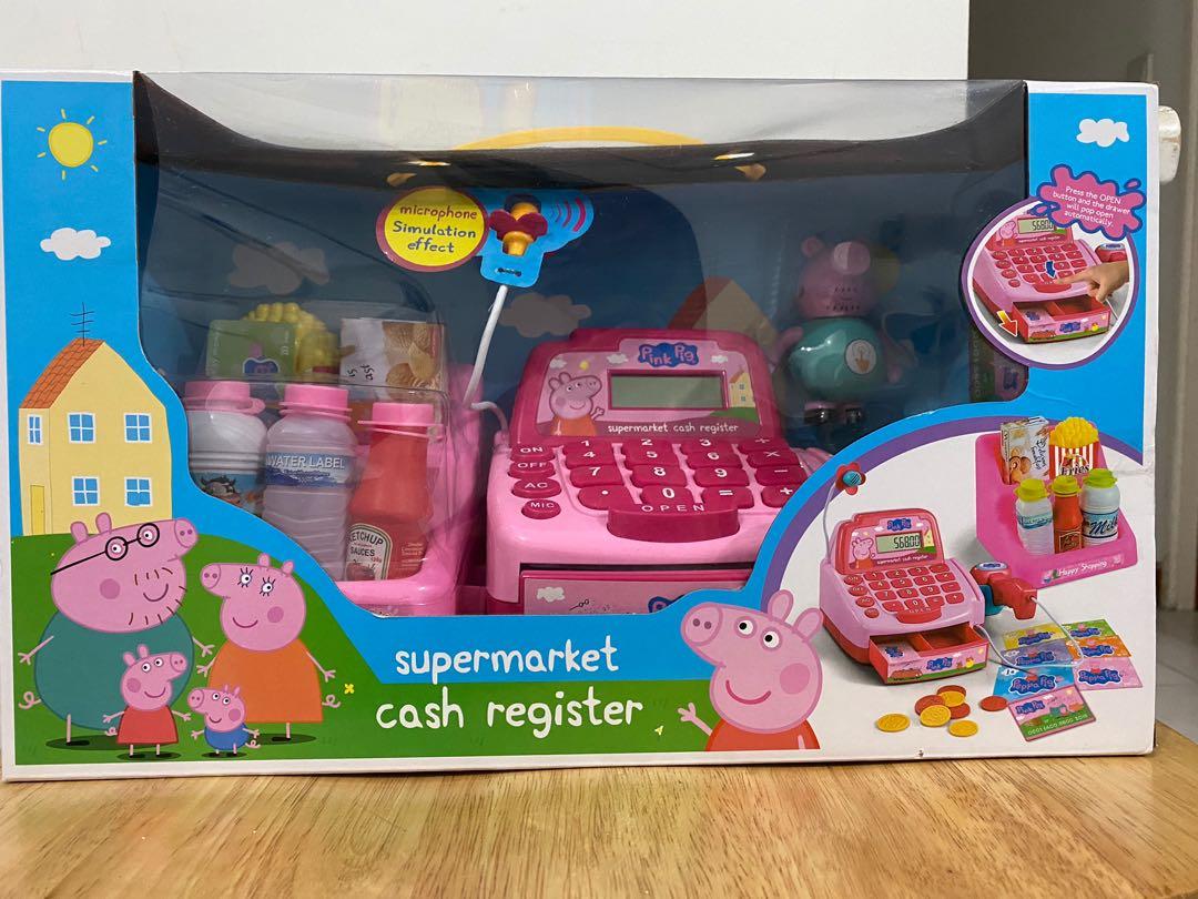 damaged external box Peppa Pig Toy Cash Register Set 