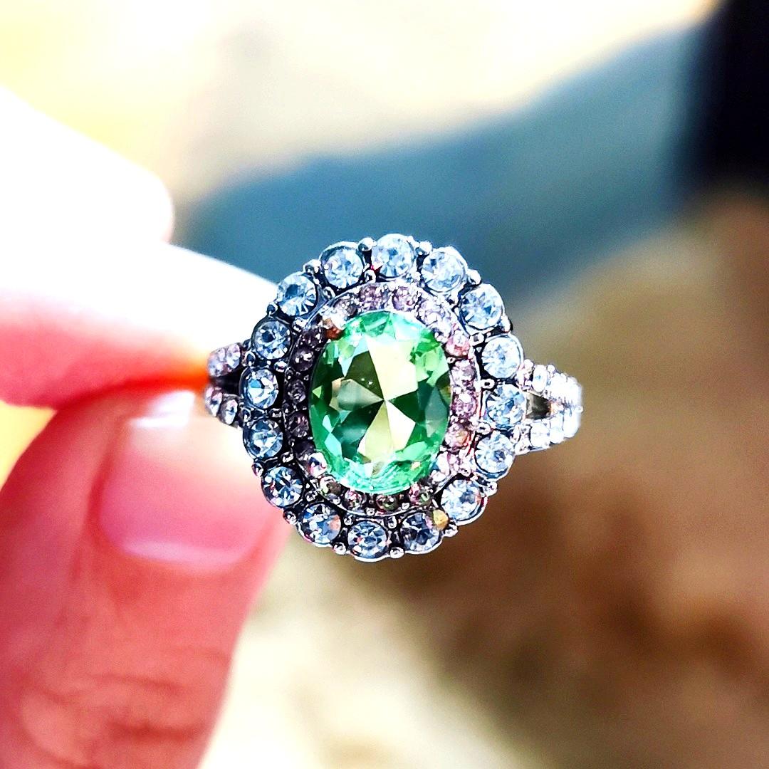 Peridot Ring Women S Fashion Jewellery Rings On Carousell