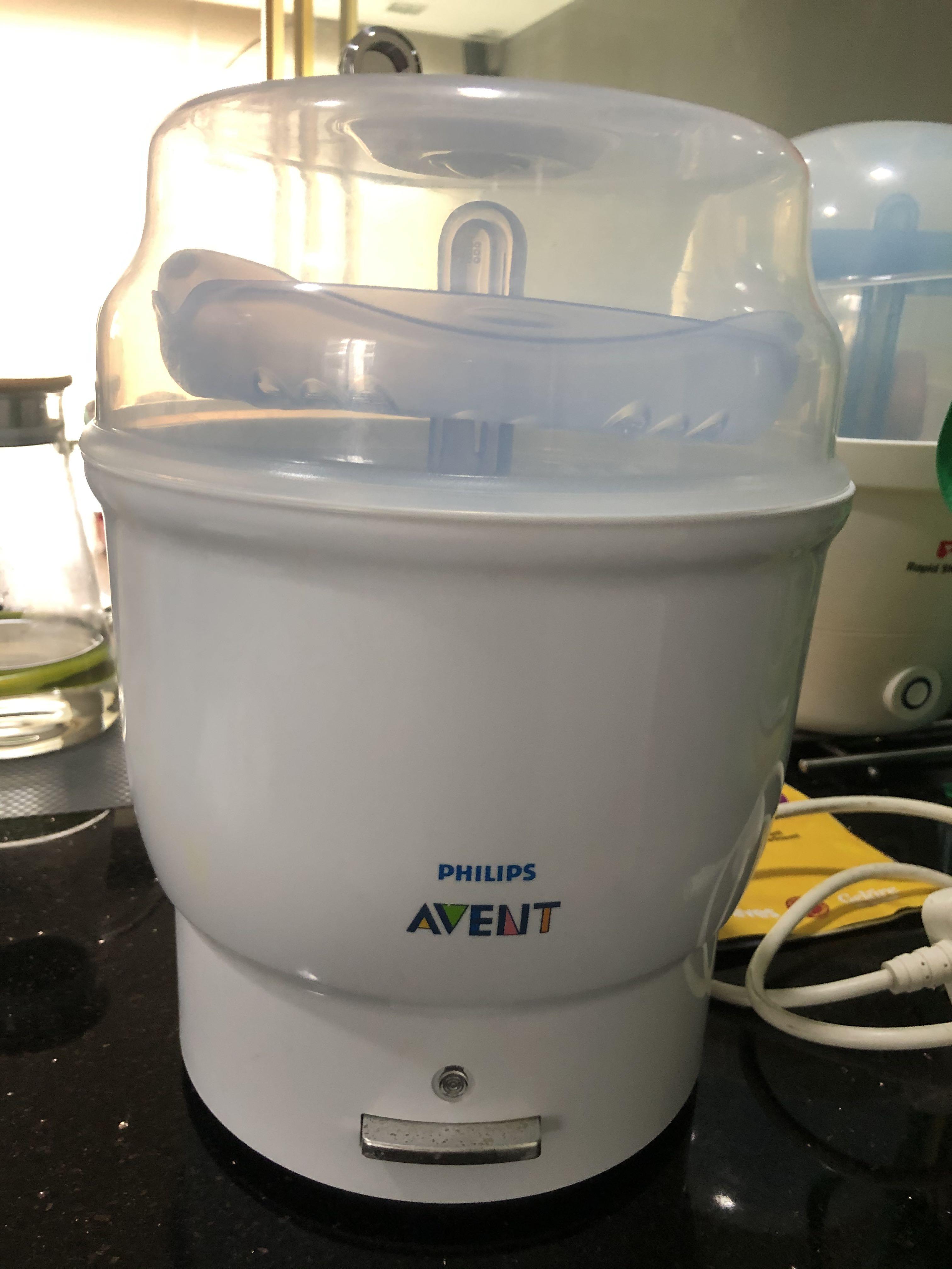descaling avent steriliser with vinegar