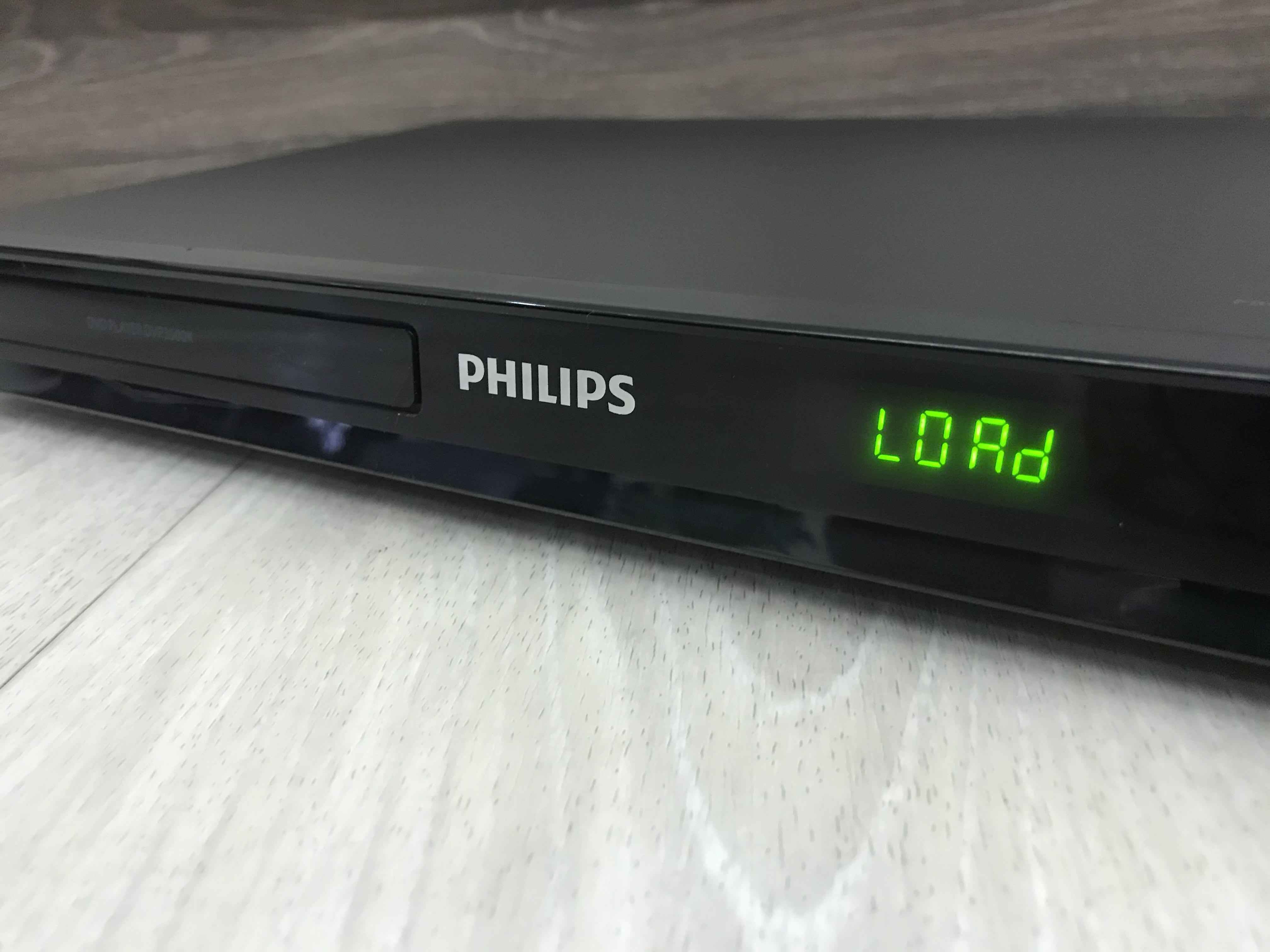 Philips DVD CD Player Slim Sleek Design Movie Karaoke KTV System