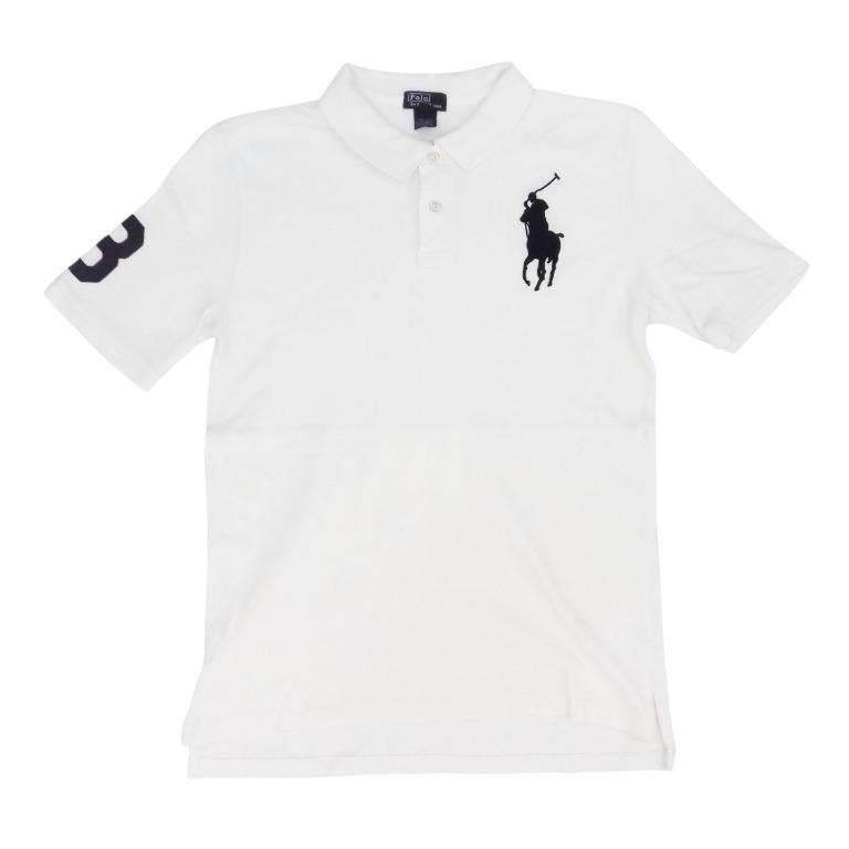 black and white big pony polo