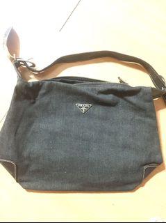 Prada Hobo Denim Bag