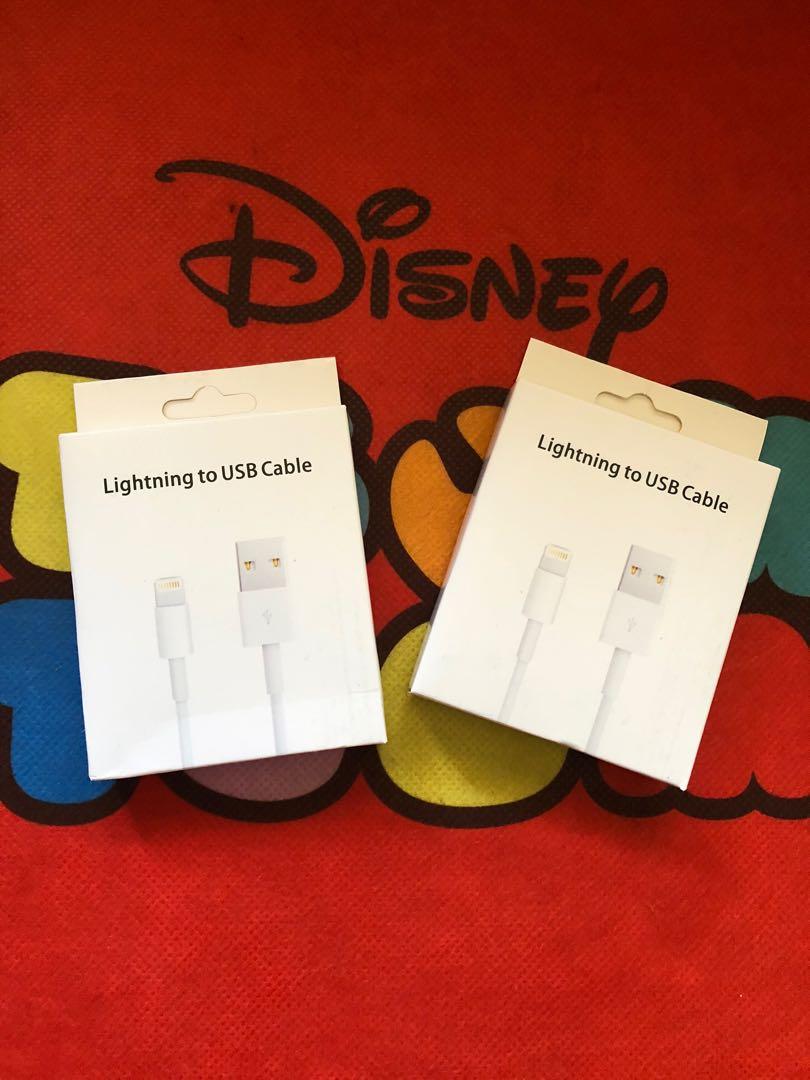 Premium Quality Apple Iphone Ipad Lightning to USB Cable Charger Cord (Category: Batteries & Power Banks) located in Las Pinas. Submitted by labellaizzy (Listing ID 1011012096, Image 2). Description: 1 meter.
