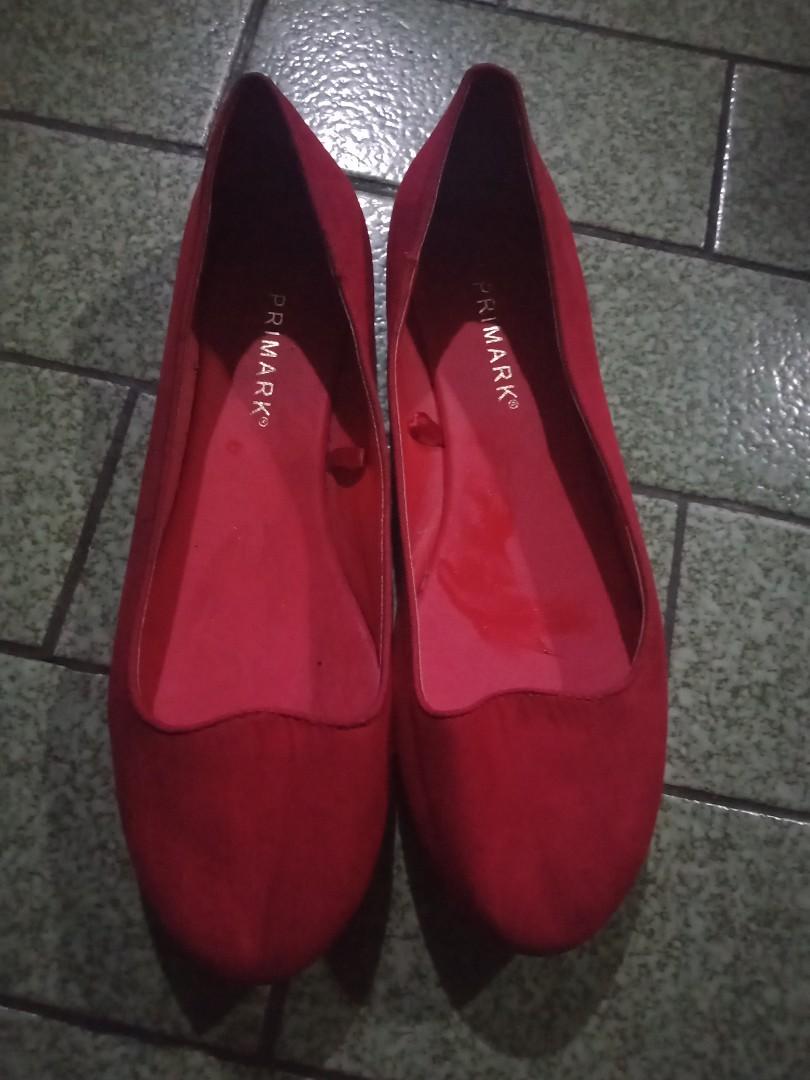 primark red sandals