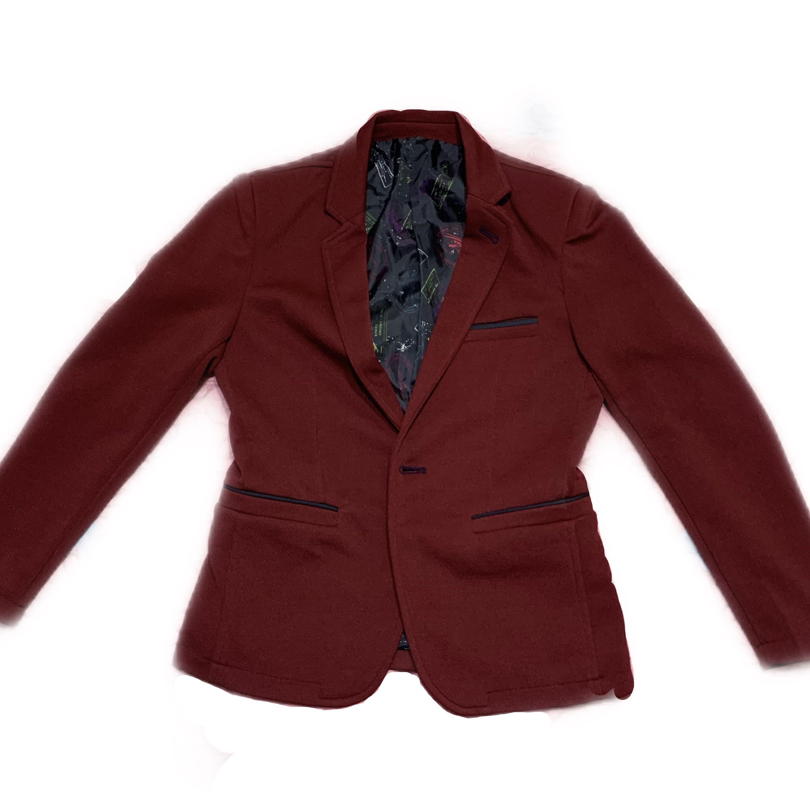Red blazer for best sale baby boy